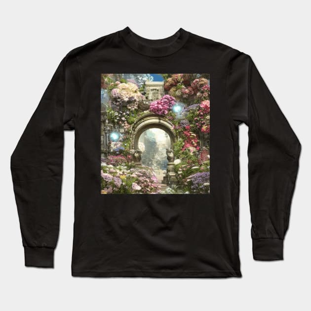 Spira Portal To Paradise Animal Long Sleeve T-Shirt by John Whitman Schneider